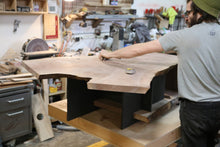 Load image into Gallery viewer, Walnut Multi-fold Coffee Table