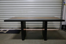 Load image into Gallery viewer, Three-piece walnut top