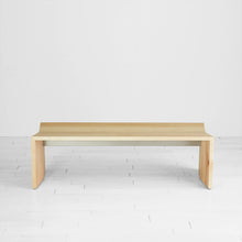 Load image into Gallery viewer, Wide Maple Beveled Bench