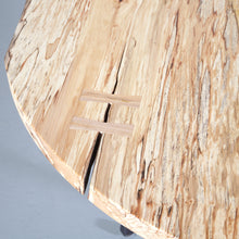 Load image into Gallery viewer, Spalted Maple Round Table Top