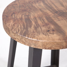 Load image into Gallery viewer, Ebonized Maple Stool