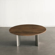 Load image into Gallery viewer, Ebonized Maple Round Coffee Table
