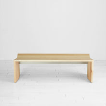 Load image into Gallery viewer, Wide Maple Beveled Bench
