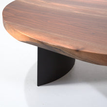 Load image into Gallery viewer, Walnut Round Coffee Table
