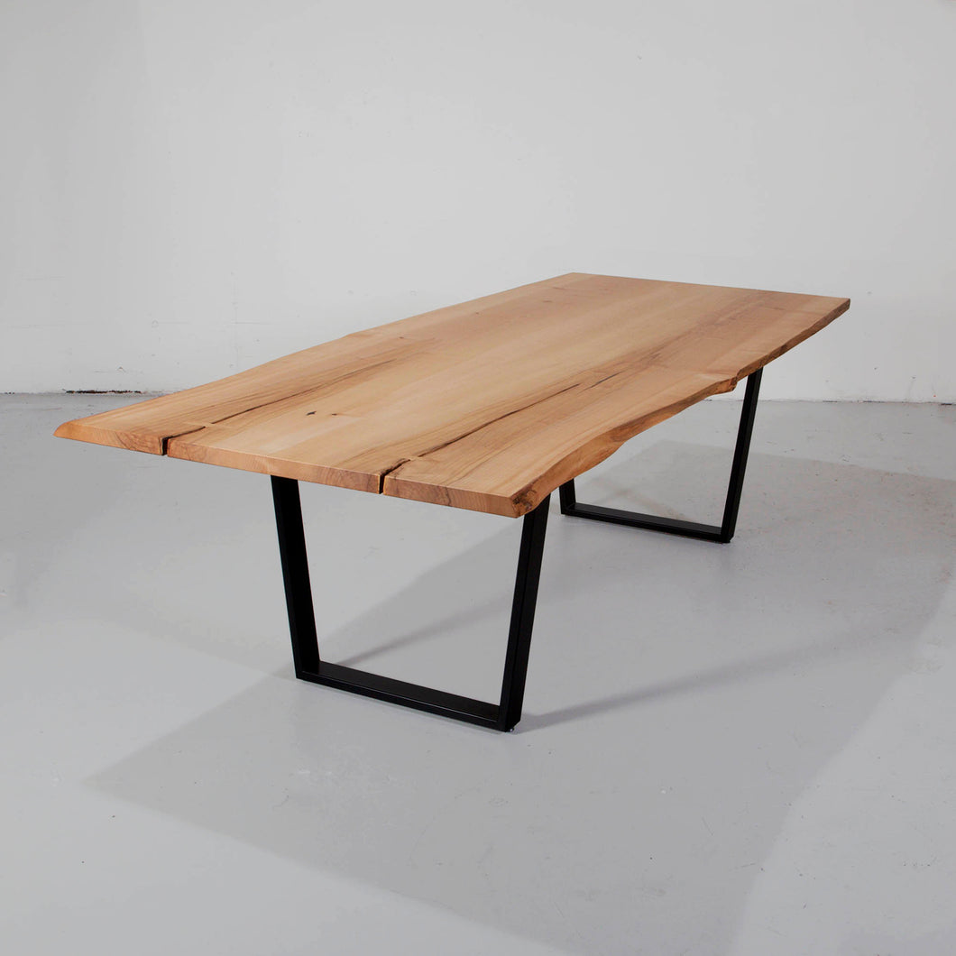 Book-Match Maple Dining Table