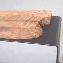 Load image into Gallery viewer, English Elm Steel Frame Bench

