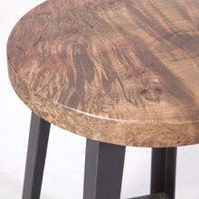 Load image into Gallery viewer, Ebonized Maple Stool

